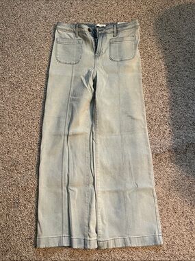 LC Lauren Conrad Light Blue Wide Leg Jeans